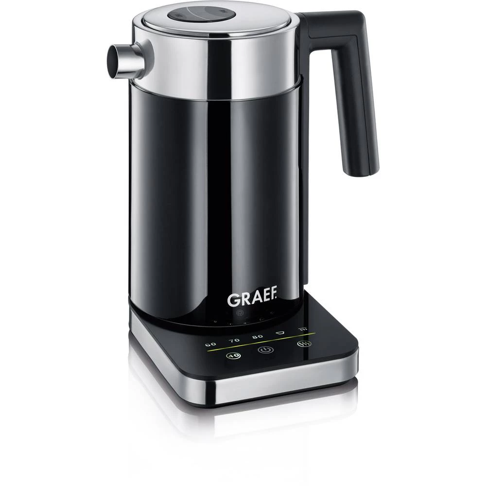 Kuhalo za vodu Bezžičan Graef WK502EU Crna, Srebrna slika