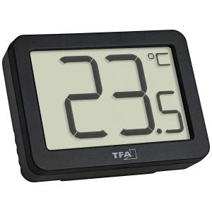 TFA Dostmann Digitales Thermometer termometar crna slika