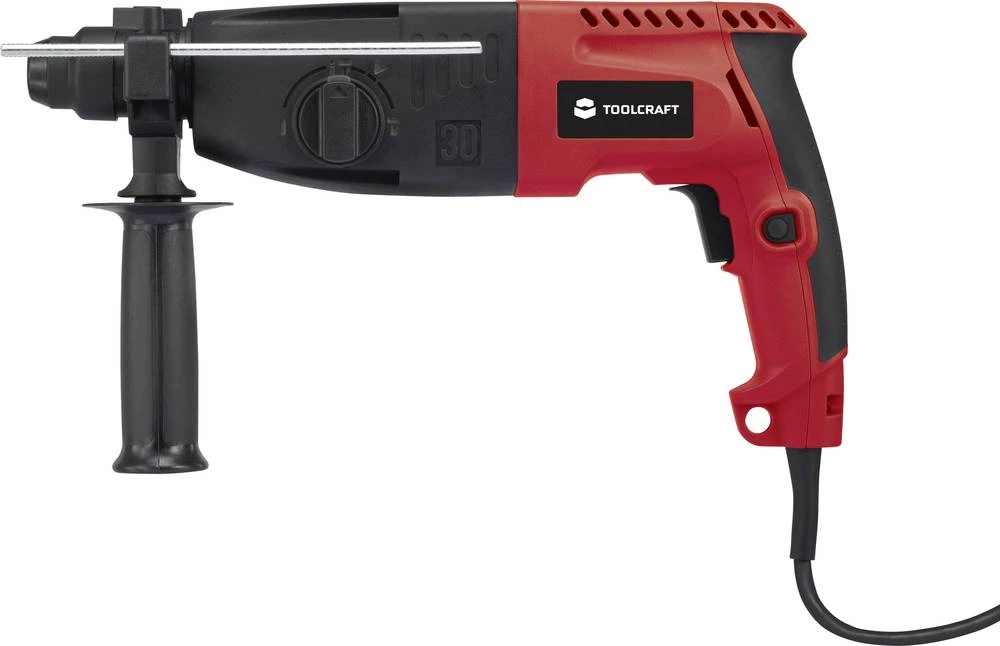 TOOLCRAFT 1666897 SDS-Plus-Akumulatorski čekić, Vibracijski čekić, Kombinirani čekić 800 W Uklj. oprema, Uklj. kofer slika