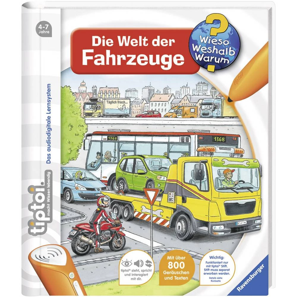 Ravensburger Ravensburger tiptoi® Svijet vozila tiptoi® Die Welt der Fahrzeuge 32912 slika