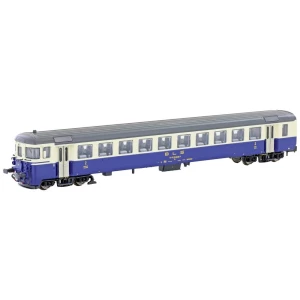 Hobbytrain H23943 N Bt krem/plavi vagon za upravljanje vlakom BLS-a slika