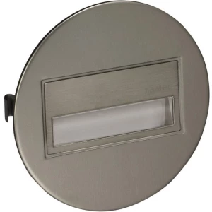 Zamel Sona 13-211-22 LED ugradbena zidna svjetiljka 0.42 W Toplo-bijela Čelik slika