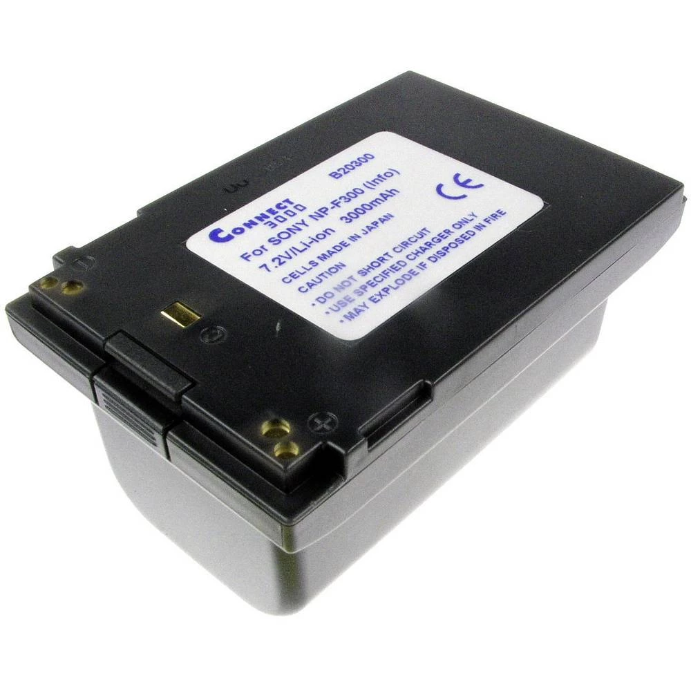 Kamera-akumulator Connect 3000 Zamjenjuje originalnu akU. bateriju NP-F300 7.2 V 3000 mAh NP-F300 slika