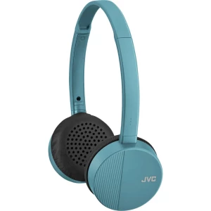 Bluetooth® on ear slušalice JVC HA-S24W-Z na ušima kontrola glasnoće tirkizna slika