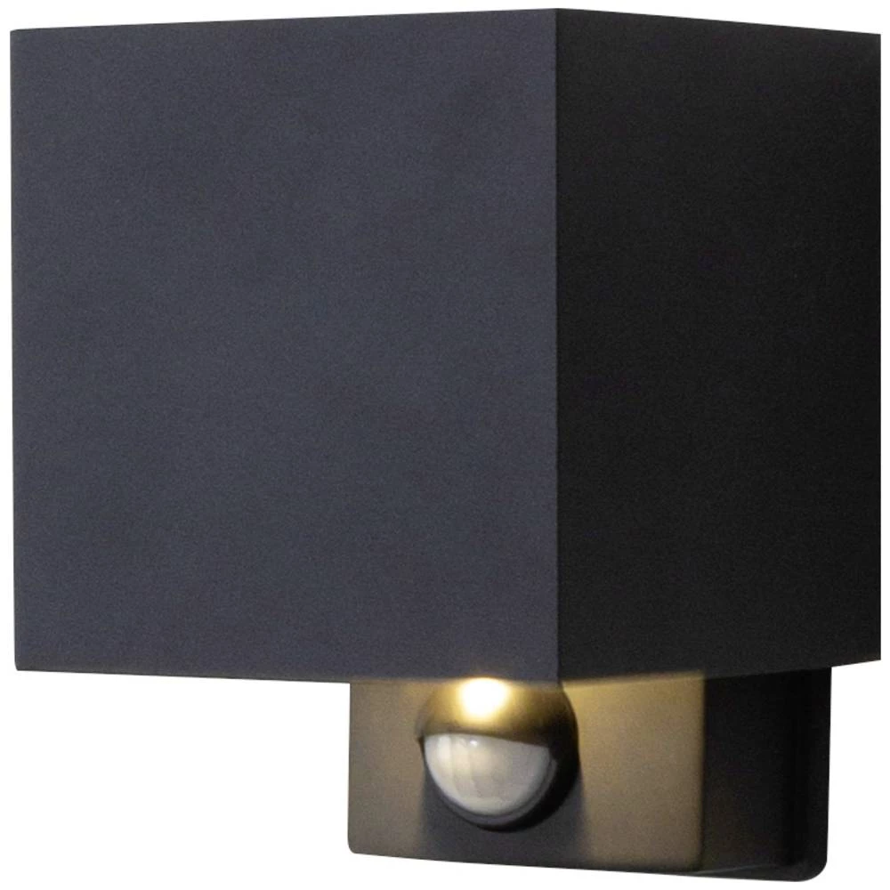 ECO-Light DUBAI 1190218 LED vanjsko zidno svjetlo s detektorom pokreta  LED LED fiksno ugrađena 6 W antracitna boja slika