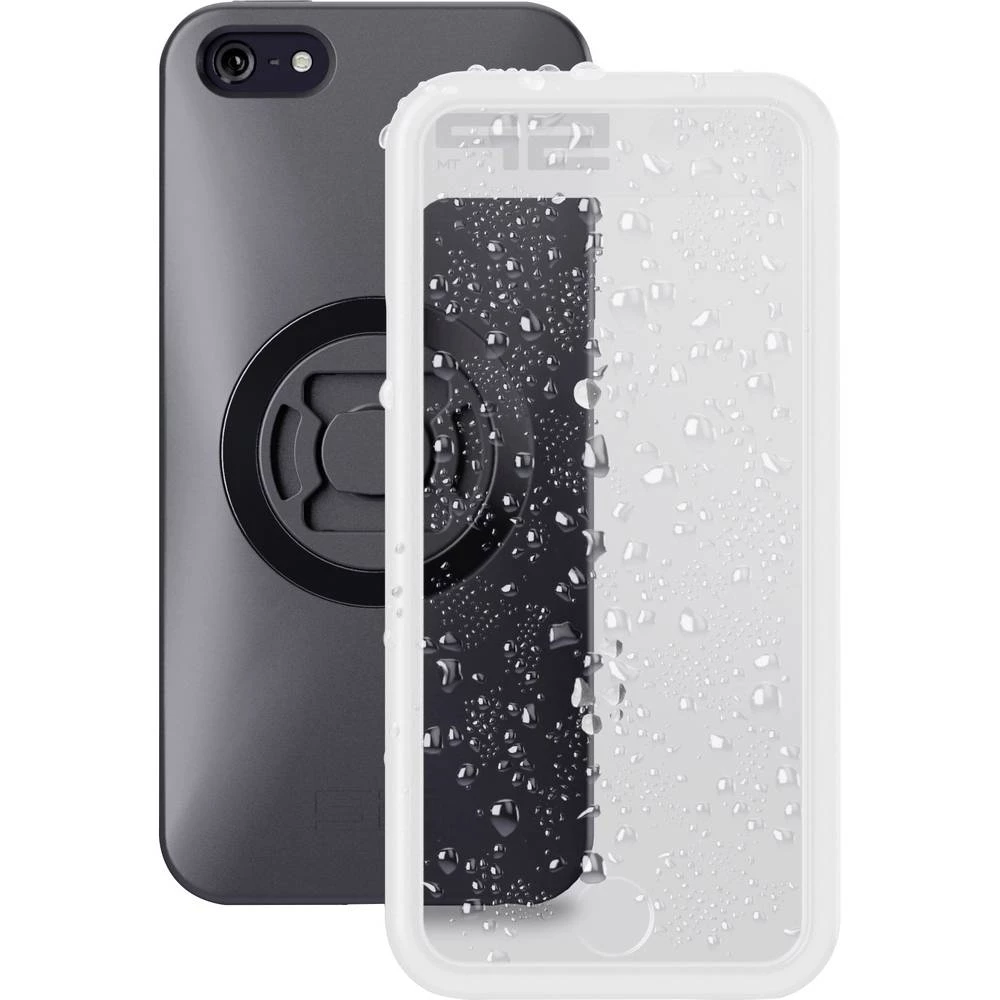Zaštitni etui za pametni telefon SP Connect SP WEATHER COVER IPHONE 5/SE Prozirna, Crna slika