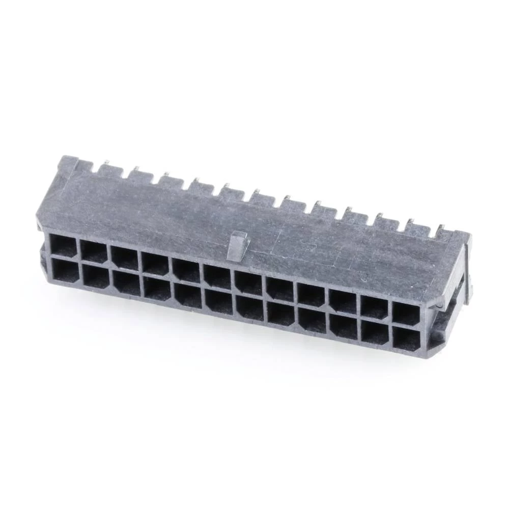 Molex ugradna standardna letva s muškim kontaktima 430452423 1 St. Tray slika