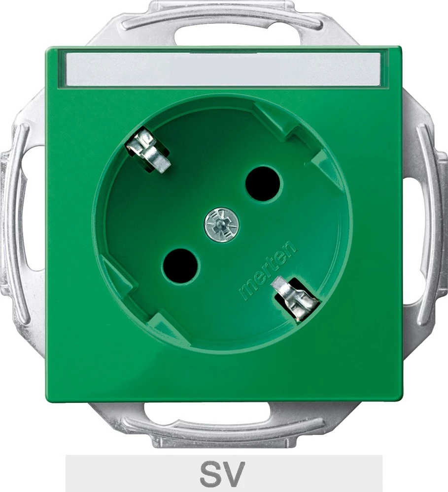 Merten Utičnica Sustav M Zelena MEG2372-0304 slika