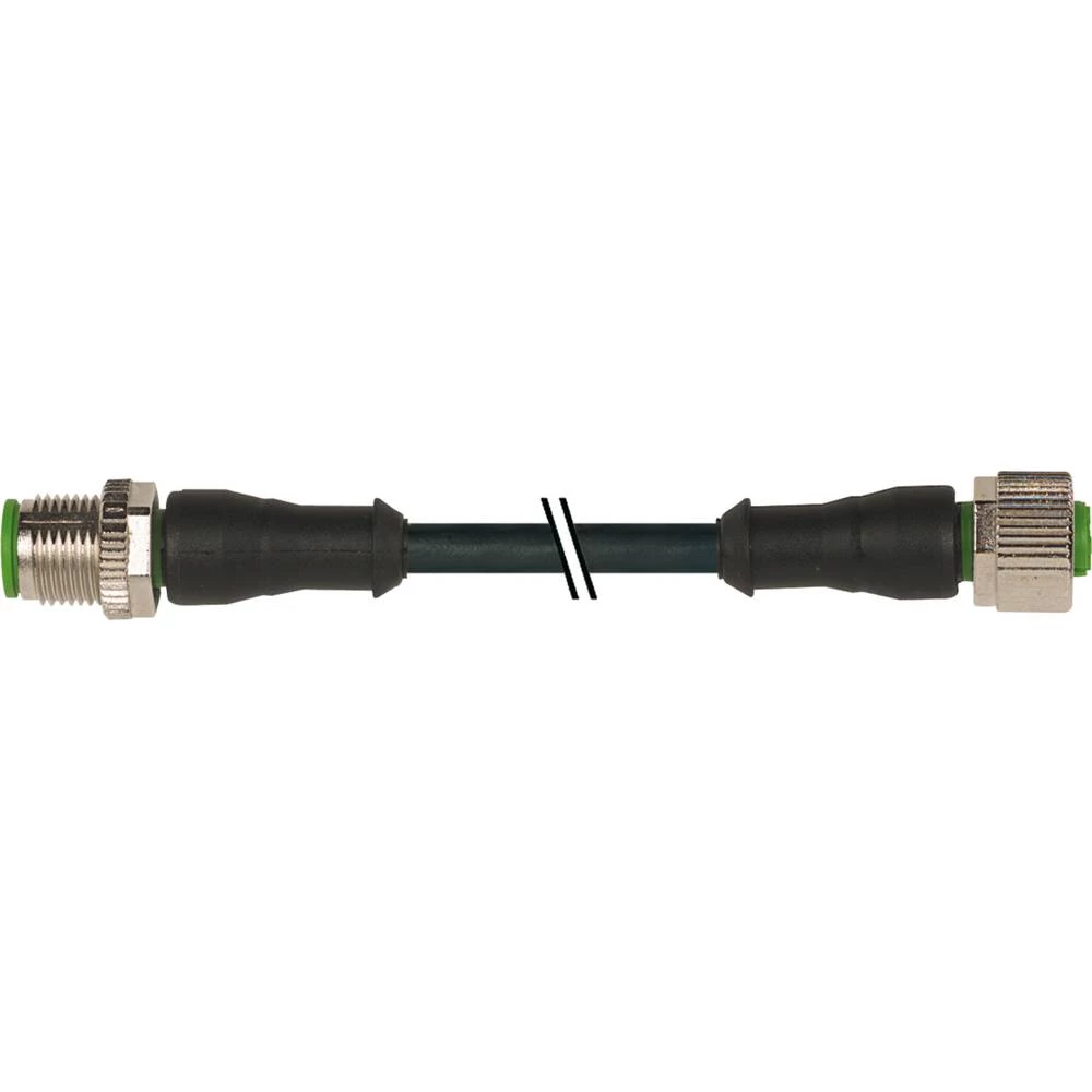 Murrelektronik 7000-40041-6550400 utični konektor za senzor/aktivator, konfekcionirani M12 x 1 ravni muški konektor, žže slika