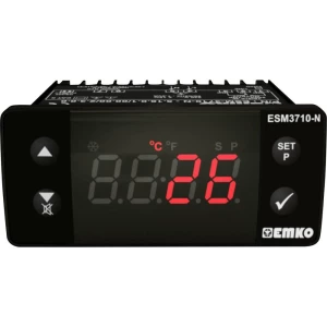Emko ESM-3710-N.5.18.0.1/00.00/2.0.0.0 2-točkasti regulator termostat NTC -50 do 100 °C relej 16 A (D x Š x V) 65 x 76 slika