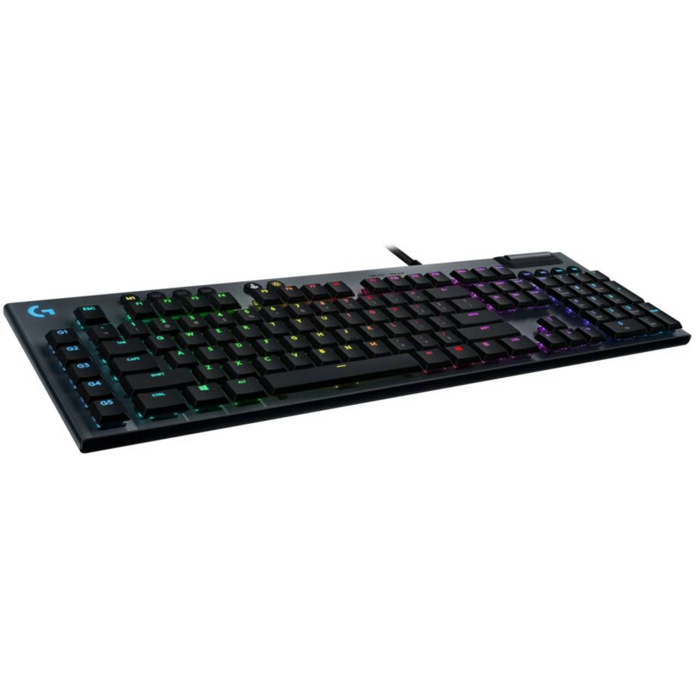 Logitech Gaming G815 LIGHTSPEED žičani igraća tipkovnica US-engleski, qwerty crna slika