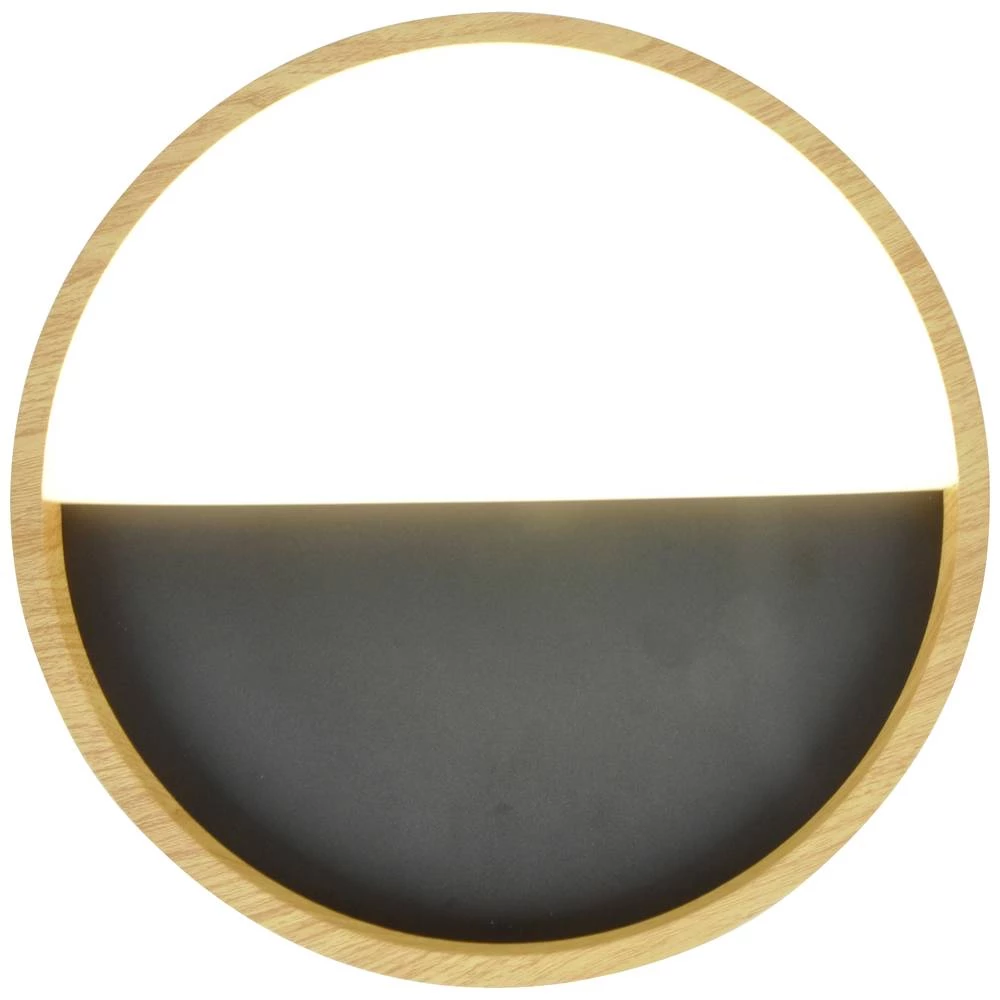 ECO-Light 9350 M NERO VISTA LED stropna svjetiljka LED 32 W crna, drvo slika