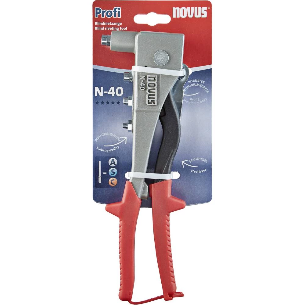 Kliješta za slijepe zakovice 290 mm Novus 058954 slika