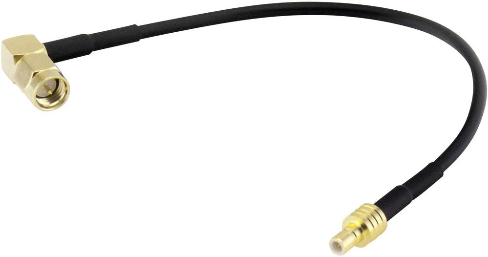 Adapter za automobilsku antenu Caliber Audio Technology 150 mm SMB muško (ravno) u SMA muško 90 ° ANT7413 slika