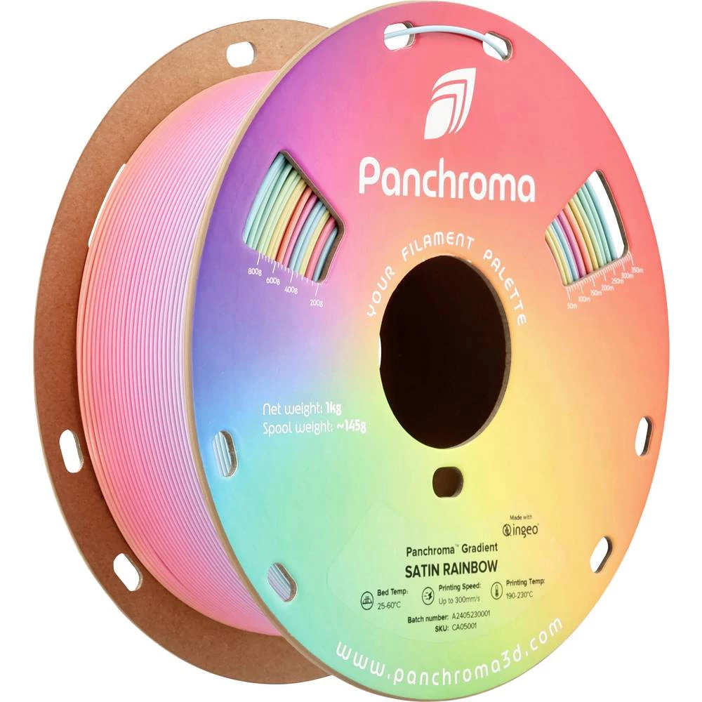 Polymaker CA05001 Panchroma™ Gradient Satin 3D pisač filament PLA višebojni, satiniran 1.75 mm 1000 g duga 1 kom. slika