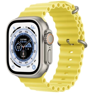 Apple Watch Ultra GPS + Cellular, kućište od 49 mm od titana sa žutim oceanskim pojasom Apple Watch Ultra (1. Generation) Apple Watch  49 mm  žuta slika