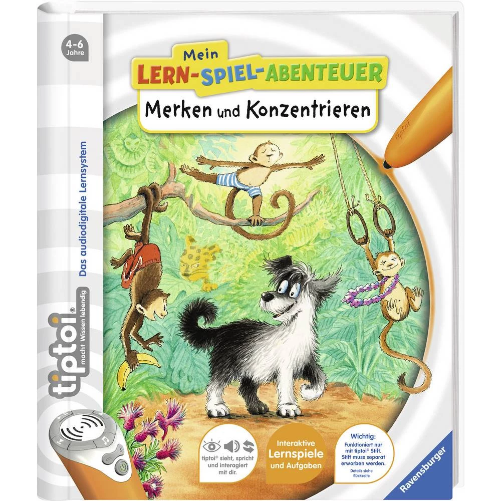Ravensburger Ravensburger tiptoi® Zapamtite i koncentrirajte se tiptoi® 41808 slika