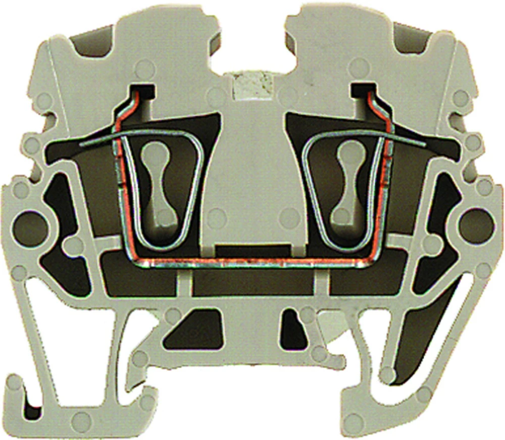Prolazna redna stezaljka ZDUA 2.5-2N BL sadržaj: 100 kom. slika