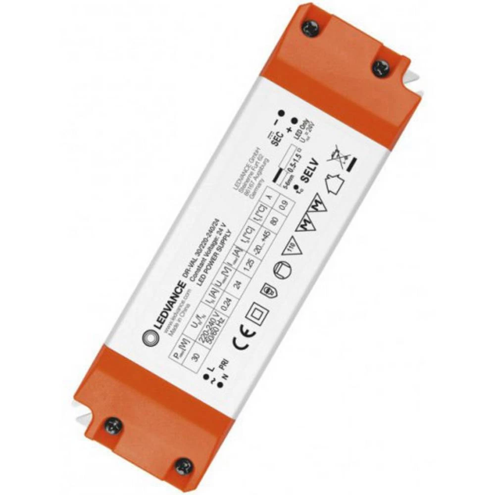 LED pogonski sklop Konstantni napon LEDVANCE Value performance 30 W 1250 mA 24 V slika