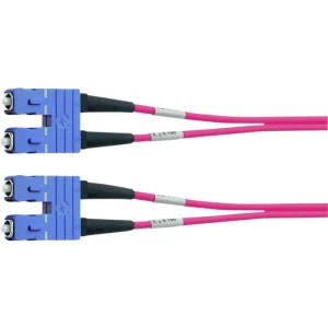 Staklena vlakna Svjetlovodi Priključni kabel [1x Muški konektor SC - 1x Muški konektor SC] 9/125 µ Singlemode OS2 3 m Tele slika