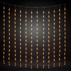 Konstsmide svjetlosna zavjesa vani Energetska učinkovitost 2021: F (A - G) 400 LED jantar (Š x V) 2000 mm x 2000 mm slika