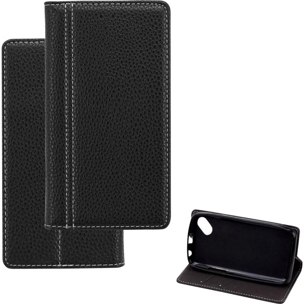 Perlecom Knjižica Pogodno za: Wiko Sunny Crna slika