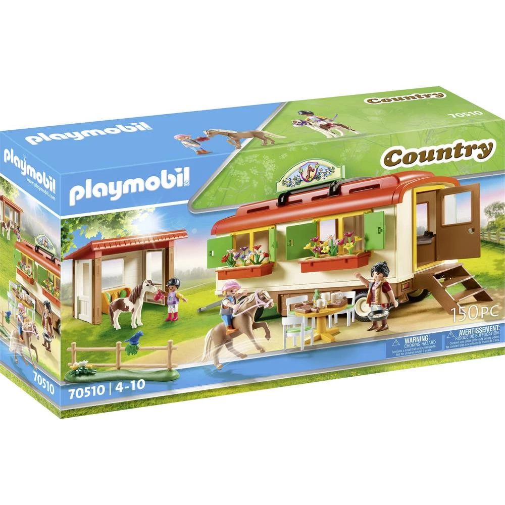 Playmobil® Country Pony camp vagon za noćenje 70510 slika