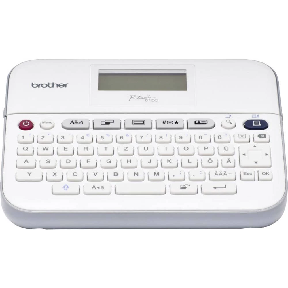 Brother P-touch D400 Uređaj za označavanje Pogodno za trake (LOV): TZe 3.5 mm, 6 mm, 9 mm, 12 mm, 18 mm slika