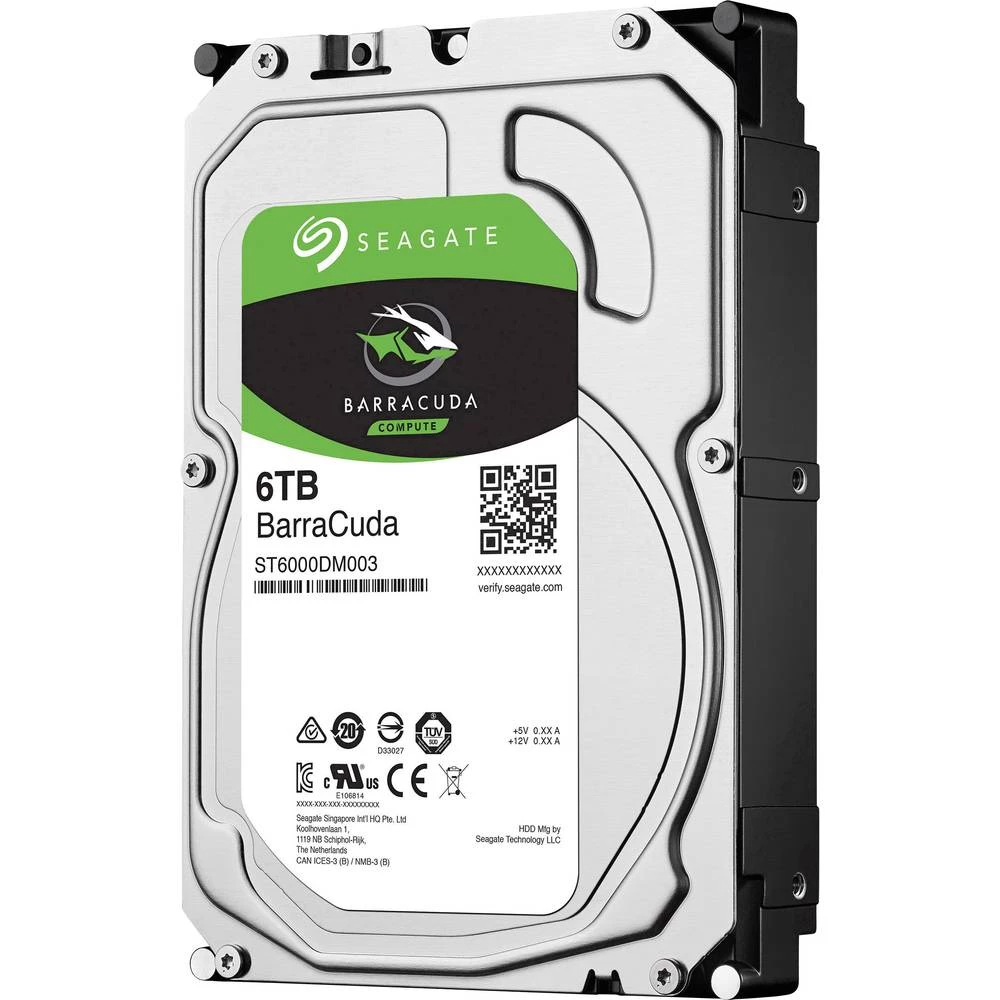 Unutarnji tvrdi disk 8.9 cm (3.5 ") 6 TB Seagate BarraCuda&reg; Bulk ST6000DM003 SATA III slika