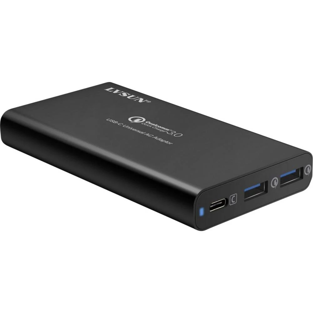 LVSUN 40W USB-C, QC3.0 1619440 LS-Q3U-PD USB stanica za punjenje Utičnica Izlazna struja maks. 9000 mA 3 x Ženski konektor USB 3 slika