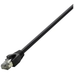 LogiLink RJ45 CQ8103S cat 8.1 S/FTP 15.00 m crna pletena zaštita, bez halogena