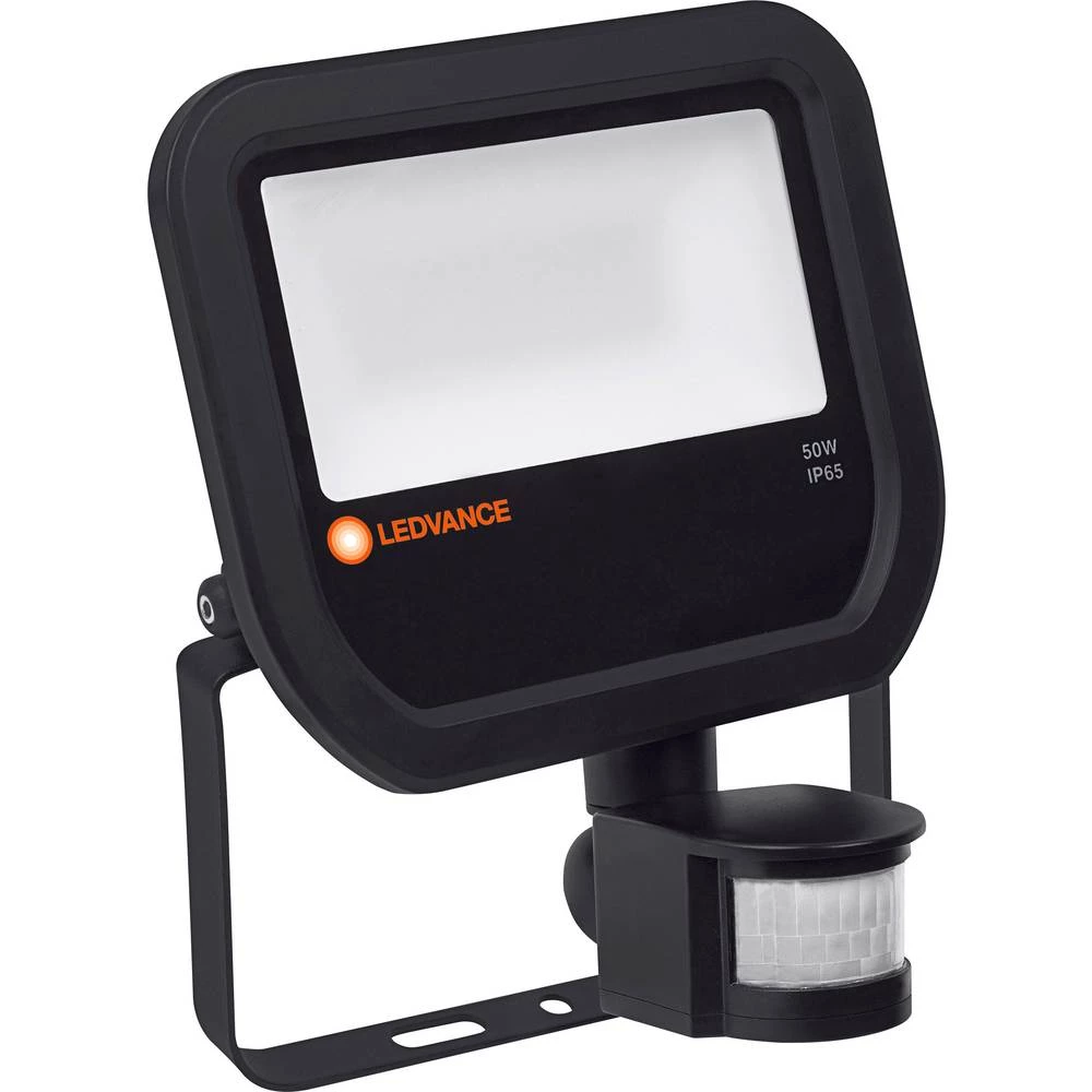LED vanjski Spotlight s detektor pokreta 50 W Neutralno-bijela LEDVANCE 4058075143593 Crna slika
