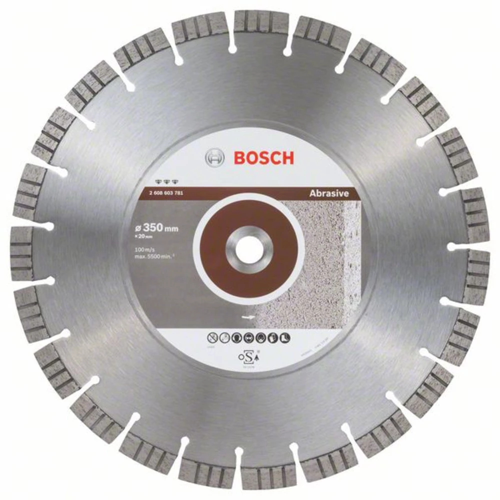Dijamantna rezna ploča Best for Abrasive, 350 x 20.00 x 3.2 x 15 mm Bosch Accessories 2608603781 promjer 350 mm 1 ST slika