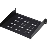 19 " Polica za uređaje mrežnog ormara 2 U Digitus DN-19 TRAY-2-55-SW Fiksna instalacija Prikladno za dubinu ormara: od 800 mm Cr