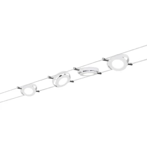 Komplet sustava stropnih svjetiljki za žicu LED fiksno ugrađena 16 W LED Paulmann RoundMc 50107 bijele boje (mat) slika