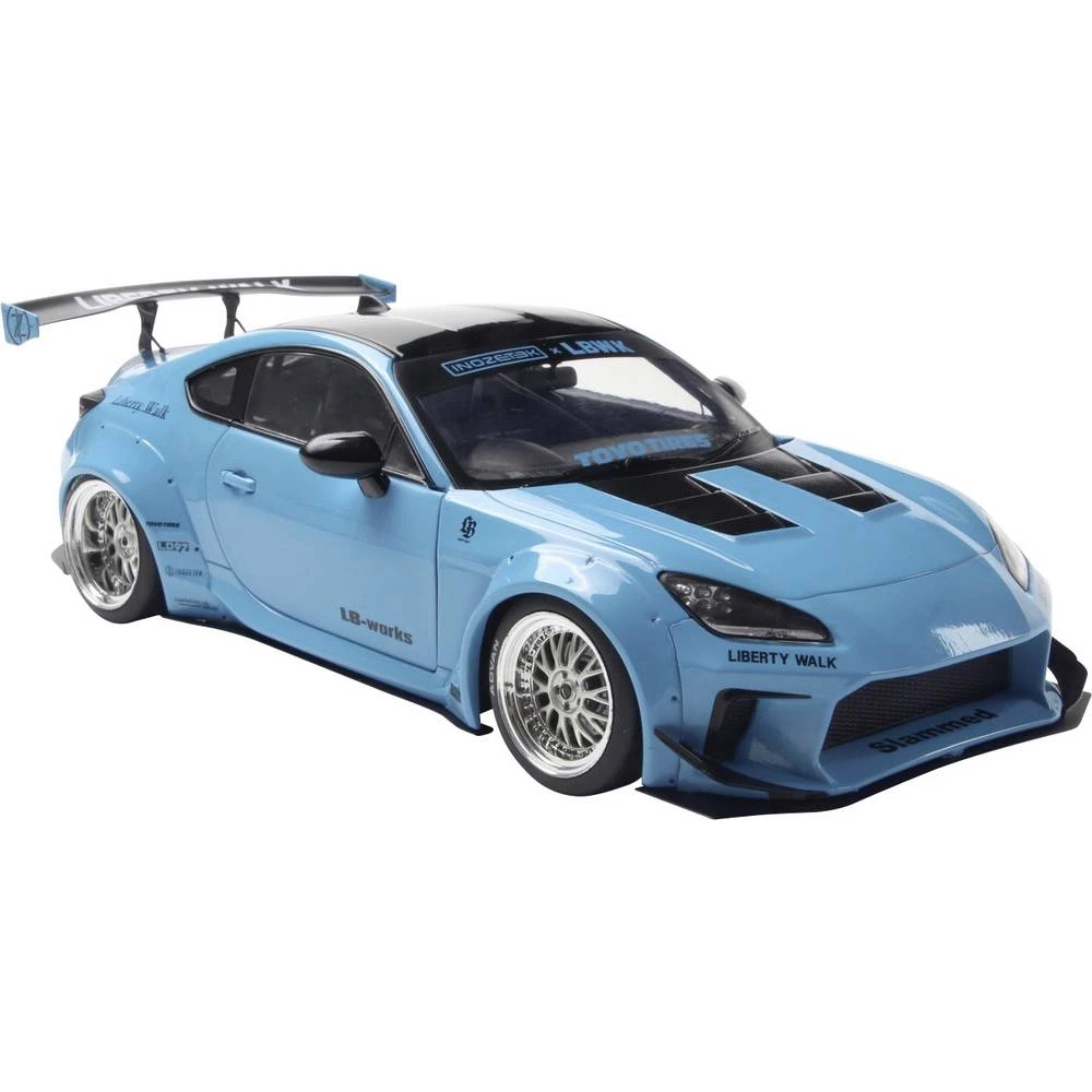 Solido model automobila Toyota GR86 LBWK KOMPLET ZA KAROSERIJU plavi gotovi model model automobila slika