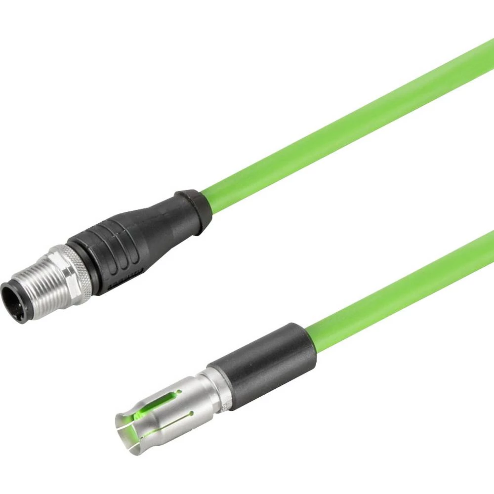 Weidmüller 2503540300 podatkovni utični konektor za senzor/aktivator, konfekcioniran M12 žženski konektor, ravni 3.00 m Broj polova: 4 1 St. slika