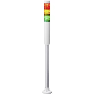 Signalni toranj LED Patlite LR4-3M2PJNW-RYG 3-bojno, Crvena, Žuta, Zelena 3-bojno, Crvena, Žuta, Zelena Stalno svjetlo 100 V/AC, slika