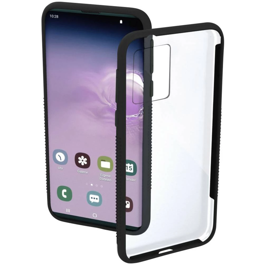 Hama Frame etui Galaxy S20+ prozirna, crna slika