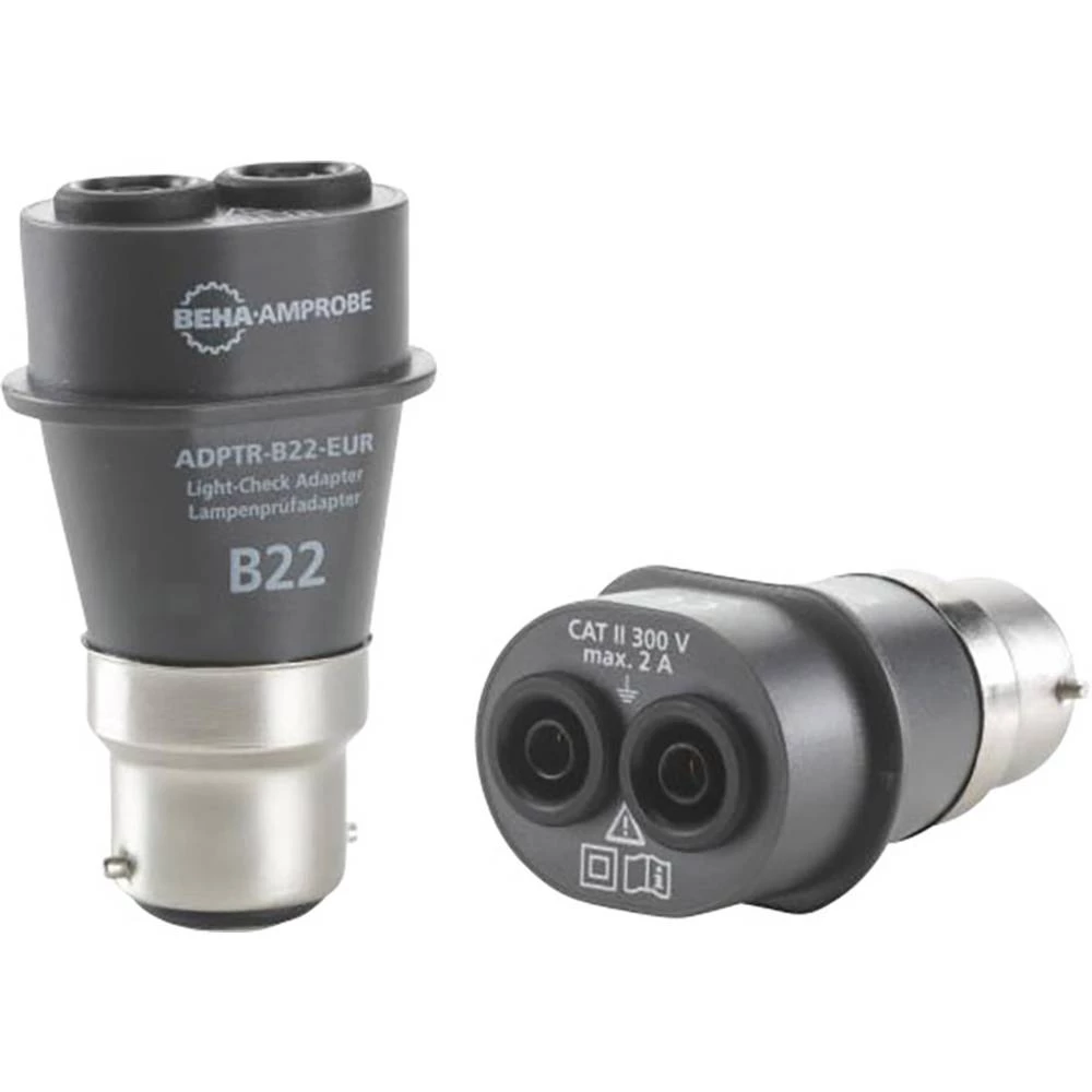 Adapter Beha Amprobe ADPTR-B22-EUR Adapter za ispitivanje svjetiljke ADPTR-B22-EUR, 4854858 slika