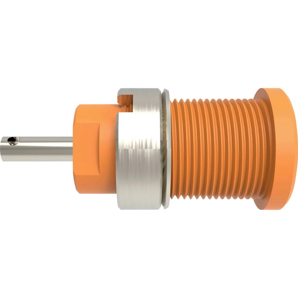 Schützinger DI SEB 6525 Ni / OR sigurnosna ugrađena utičnica ravan narančasta 1 St. slika