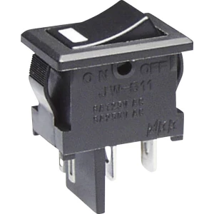 NKK Switches JWS11RAAC ozibni prekidač JWS11RAAC 250 V/AC 10 A 1 x off/on zadržava položaj 1 St. slika