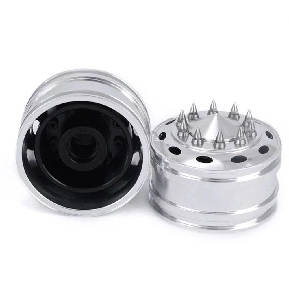 1:14 kotači od lake legure SAD prednji široki za prednju osovinu s kugličnim ležajevima Thicon Models 1:14  naplatci 25 mm      2 St. slika