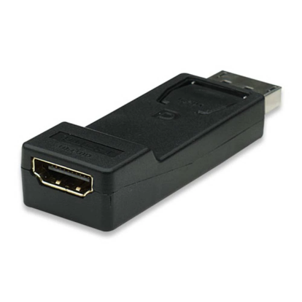 DisplayPort / HDMI Adapter [1x Muški konektor DisplayPort - 1x Ženski konektor HDMI] Crna TECHly slika