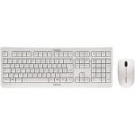 CHERRY DW 3000 bežični tipkovnica, set miša  njemački, qwerty, Windows ® bijela