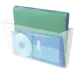 Deflecto DocuPocket 73101 nosač brošure na zidu prozirna din a4 poprečan 1 St. (Š x V x D) 331 x 190 x 105 mm