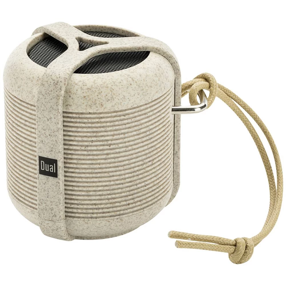 Dual BTP E2-1 - vodootporni Bluetooth zvučnik izrađen od obnovljivih sirovina Dual BTP E2-1 Bluetooth zvučnik AUX svijetlosmeđa slika