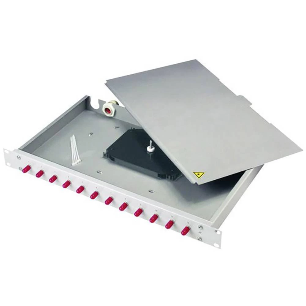 Patch Panel za optičke kablove 12 ulaza ST Telegärtner 1 U slika