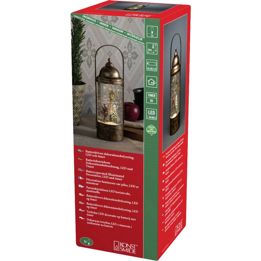 Konstsmide 4349-000 LED lampion laterna na vodi u stilu Charlesa Dickensa toplo bijela LE slika