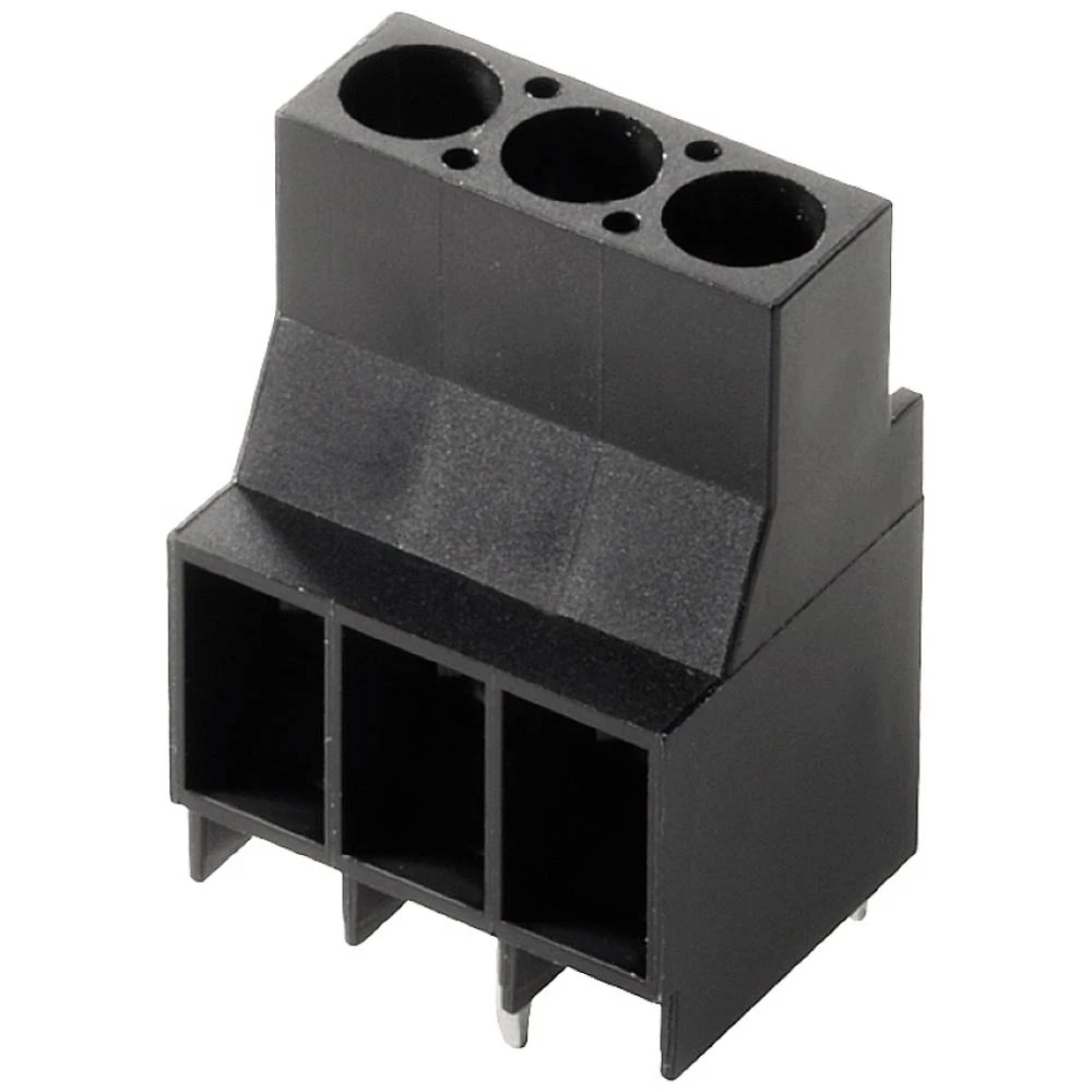 Weidmüller 1356840000 vijčana blok spojka 4 mm² Broj polova (broj) 3 crna 50 St. slika